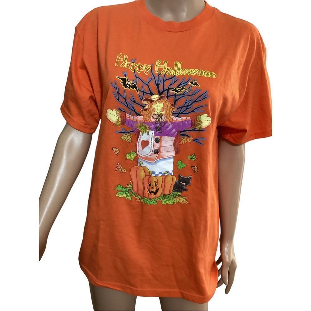 Happy Halloween  Retro T Shirt M